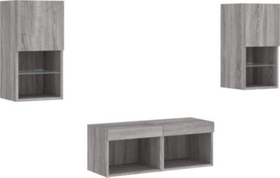 Meuble TV HELLOSHOP26 Meuble TV multimédia étagère télévision