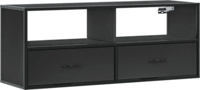 Meuble TV HELLOSHOP26 Meuble TV multimédia étagère télévision