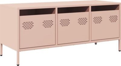 Meuble TV HELLOSHOP26 Meuble TV multimédia étagère télévision