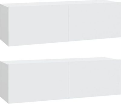 Meuble TV HELLOSHOP26 Meubles TV muraux multimédia étagère tél