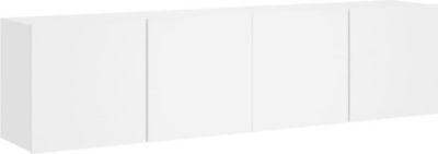 Meuble TV HELLOSHOP26 Meubles TV muraux multimédia étagère tél