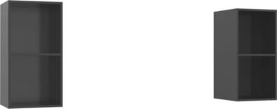 Meuble TV HELLOSHOP26 Meubles TV muraux multimédia étagère tél