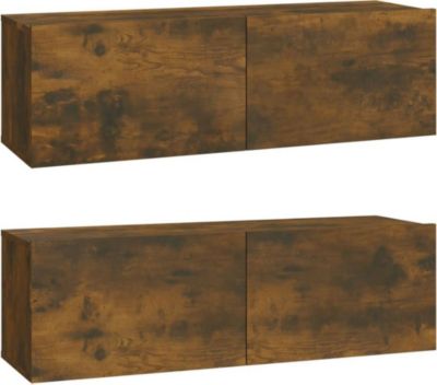 Meuble TV HELLOSHOP26 Meubles TV muraux multimédia étagère tél