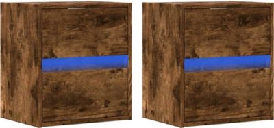 Meuble TV HELLOSHOP26 Meubles TV muraux multimédia étagère tél