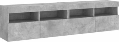 Meuble TV HELLOSHOP26 Meubles TV muraux multimédia étagère tél