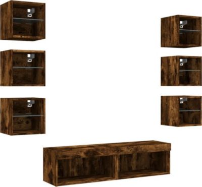 Meuble TV HELLOSHOP26 Meubles TV multimédia étagère télévision