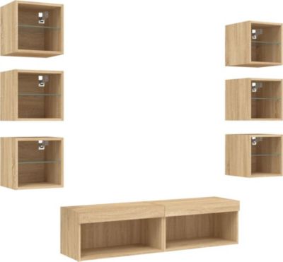 Meuble TV HELLOSHOP26 Meubles TV multimédia étagère télévision