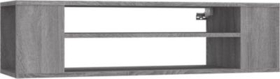 Meuble TV HELLOSHOP26 Armoire TV suspendue sonoma 100 x 30 x 2