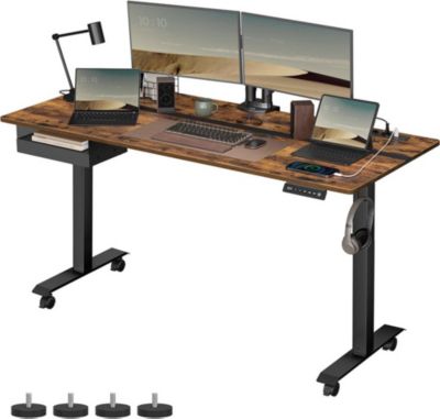 Bureau HELLOSHOP26 Bureau électrique réglable en hauteur bu Bureau HELLOSHOP26 Bureau électrique réglable en hauteur bu