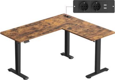 Bureau HELLOSHOP26 Bureau électrique réglable en hauteur ta Bureau HELLOSHOP26 Bureau électrique réglable en hauteur ta