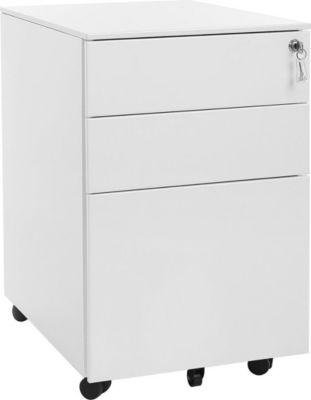 Armoire HELLOSHOP26 Caisson de bureau à roulettes avec 3 tir