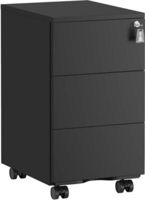 Armoire HELLOSHOP26 Caisson de bureau mobile 39 x 45 x 55 cm