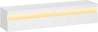 Meuble TV HELLOSHOP26 Meuble TB suspendu mural étagère murale