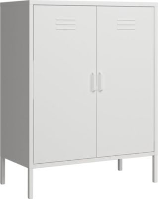 Armoire HELLOSHOP26 Armoire étagère meuble de rangement méta