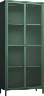 Armoire HELLOSHOP26 Armoire étagère meuble de rangement vitr