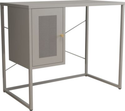 Bureau HELLOSHOP26 Bureau table poste de travail acier 75 x