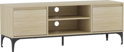 Meuble TV HELLOSHOP26 Meuble TV support télévision salon étagè