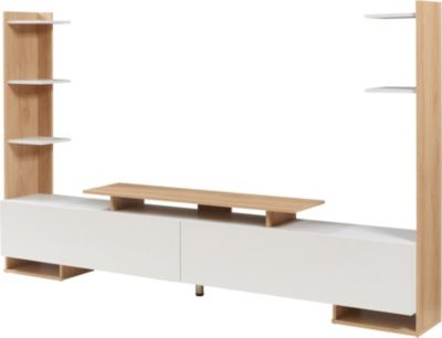 Meuble TV HELLOSHOP26 Meuble TV support télévision salon étagè