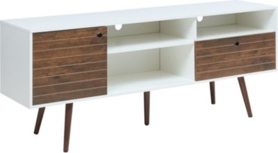 Meuble TV HELLOSHOP26 Meuble TV support télévision salon étagè