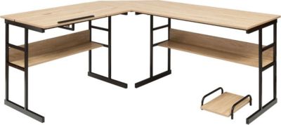 Bureau HELLOSHOP26 Bureau d'angle en forme de l 170 x 150 x