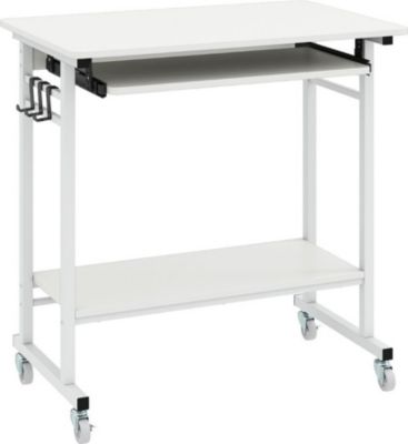 Bureau HELLOSHOP26 bureau d'appoint compact 35 x 30 x 80 cm
