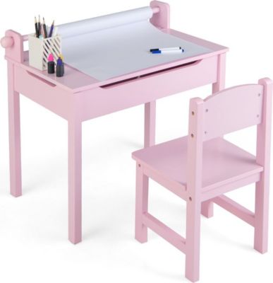 Bureau HELLOSHOP26 Lot de bureau pour enfants 60 x 40 x 58