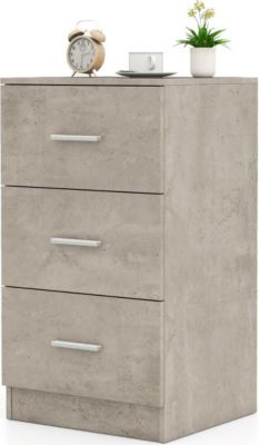 Armoire HELLOSHOP26 Caisson de bureau avec 3 tiroirs de rang