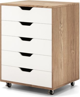Armoire HELLOSHOP26 Caisson mobile 49 x 40 x 65 cm 5 tiroirs