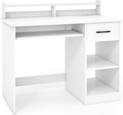 Bureau HELLOSHOP26 Bureau d'ordinateur compact 105 x 55 x 8