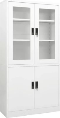 Armoire HELLOSHOP26 Armoire de bureau rangement dossiers 90