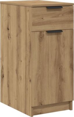 Armoire HELLOSHOP26 Armoire de bureau moderne chêne artisana