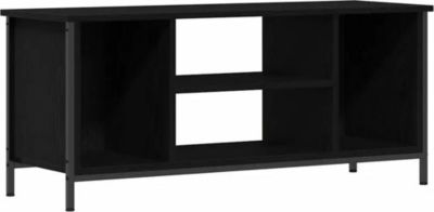 Meuble TV HELLOSHOP26 Meuble TV rectangulaire moderne avec ran