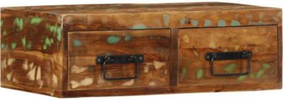 Meuble TV HELLOSHOP26 Meuble TV mural gain de place rangement