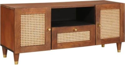 Meuble TV HELLOSHOP26 Meuble TV rectangulaire moderne avec éta