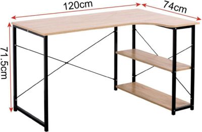 Bureau HELLOSHOP26 Bureau adulte table de travail spacieuse