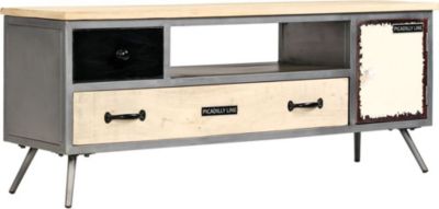 Meuble TV HELLOSHOP26 Meuble télé buffet tv télévision design