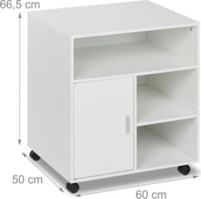 Armoire HELLOSHOP26 Caisson de bureau mobile pratique rangem