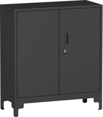 Armoire HELLOSHOP26 Armoire de bureau 80 x 35 x 91 cm portes