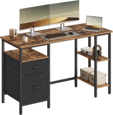 Bureau HELLOSHOP26 Bureau de travail avec rangement 127 x 5