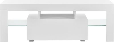 Meuble TV HELLOSHOP26 Meuble TV avec éclairage LED multicolore