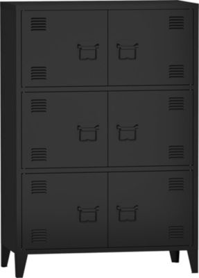 Armoire HELLOSHOP26 Armoire de bureau casier de bureau meubl