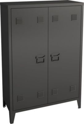 Armoire HELLOSHOP26 Casier de bureau armoire meuble de range