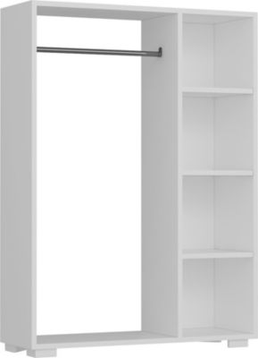 Armoire HELLOSHOP26 Armoire avec 4 compartiments de stockage Armoire HELLOSHOP26 Armoire avec 4 compartiments de stockage