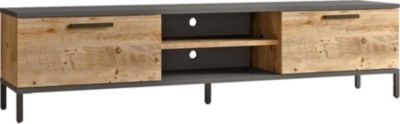 Meuble TV HELLOSHOP26 Meuble TV à 2 portes 39 x 160 x 35 cm ef