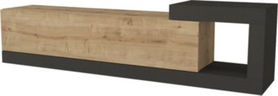 Meuble TV HELLOSHOP26 Meuble TV mural 150 x 30 x 39 cm effet c Meuble TV HELLOSHOP26 Meuble TV mural 150 x 30 x 39 cm effet c