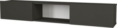 Meuble TV HELLOSHOP26 Meuble TV 180 x 31 x 29,5 cm anthracite