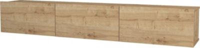 Meuble TV HELLOSHOP26 Meuble TV 180 x 31 x 29,5 cm effet chêne Meuble TV HELLOSHOP26 Meuble TV 180 x 31 x 29,5 cm effet chêne