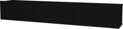 Meuble TV HELLOSHOP26 Meuble TV 180 x 31 x 29,5 cm noir 03_000