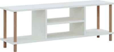 Meuble TV HELLOSHOP26 Meuble TV avec espace de rangement 43 x