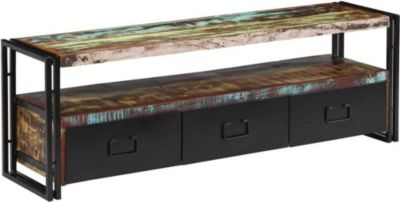 Meuble TV HELLOSHOP26 Meuble télé buffet tv télévision design